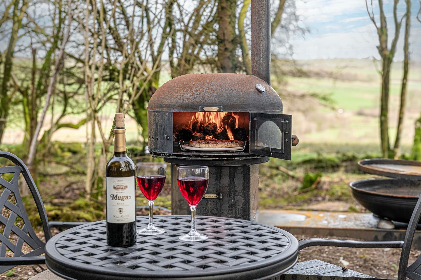 Firepit, BBQ & Pizza oven